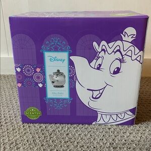 Disney Mrs. Potts Scentsy Warmer - Purple and White